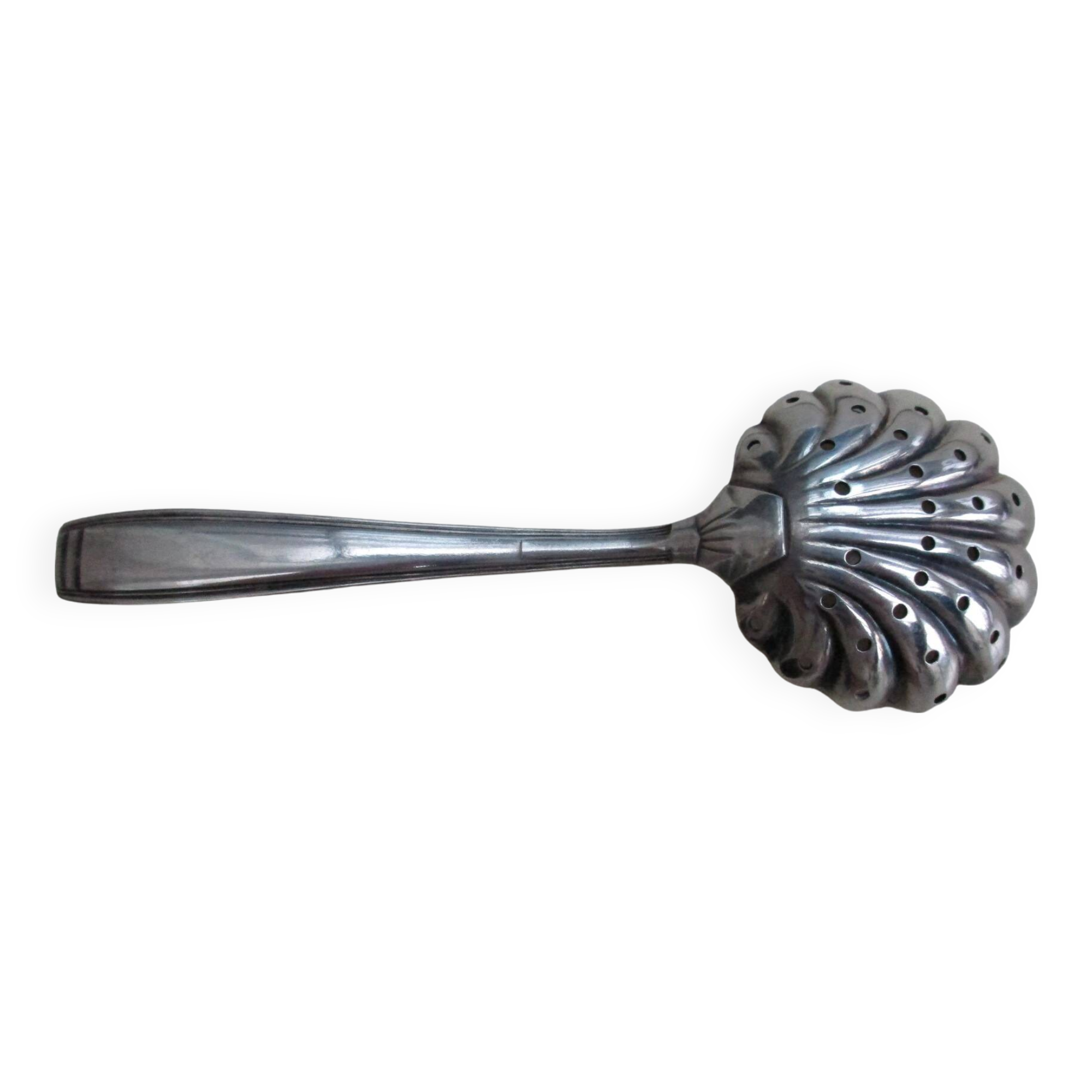 ERCUIS silver-plated metal sprinkling spoon