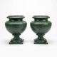 Paire de vases medicis en fonte du XIXème