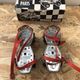 Old pair of roller skates midonn metal