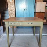 Khaki farm table