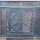 Large Gothic desk in solid oak from the 19th century.