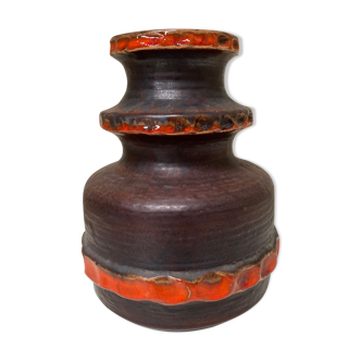 Vase céramique vintage allemand Allemagne de l’Ouest