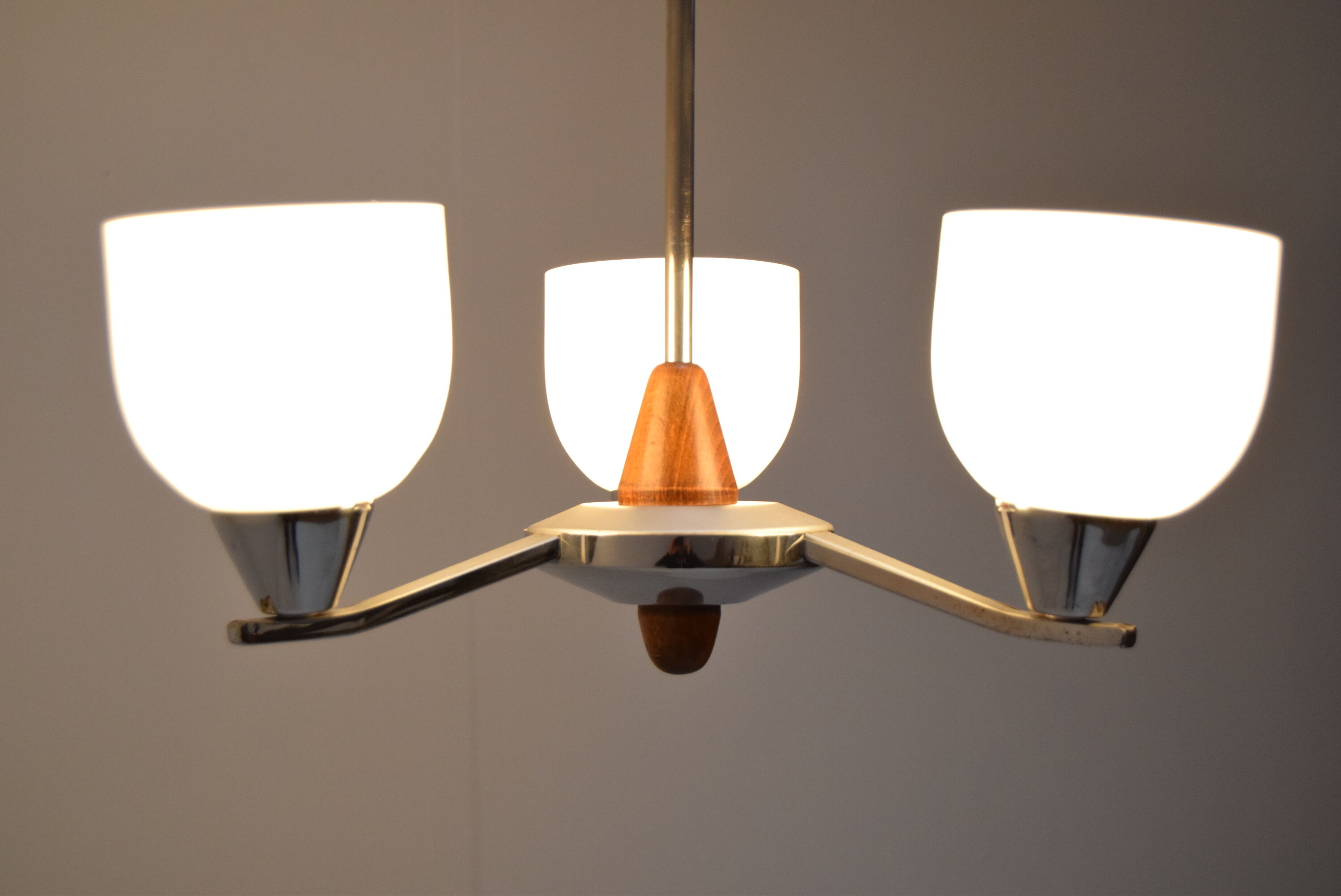 Mid-century Chandelier by Lidokov, 1970‘s.