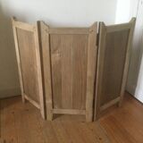 Old wooden screen