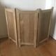 Old wooden screen