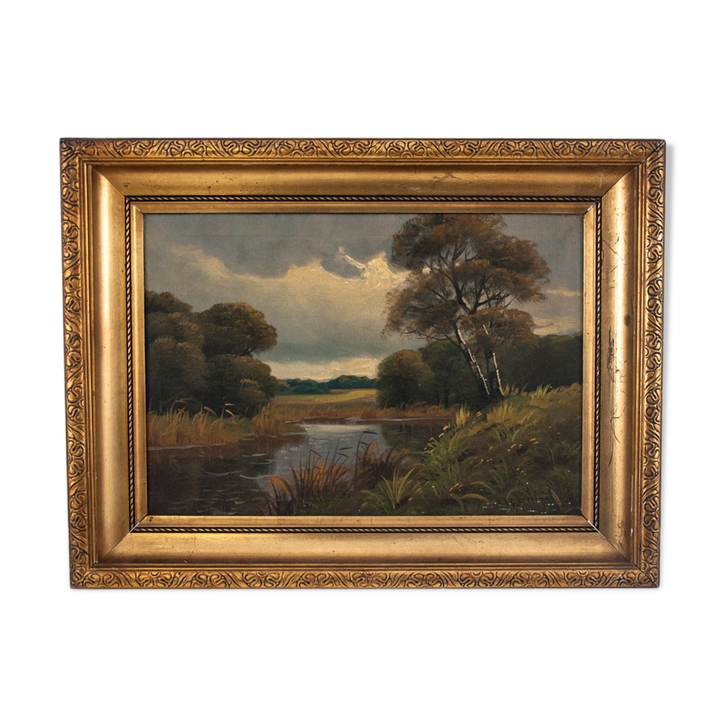 "Landscape" painting