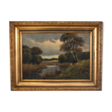 "Landscape" painting