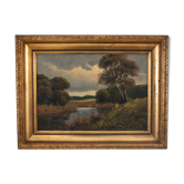 "Landscape" painting