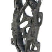 Brutalist Ars Munda resin wall decoration dancing couple