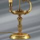Directoire Style Gilt Solid Bronze Bouillotte Lamp "Lucien Gau"
