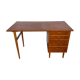 Scandinavian teak desk design 1960 feet spindles