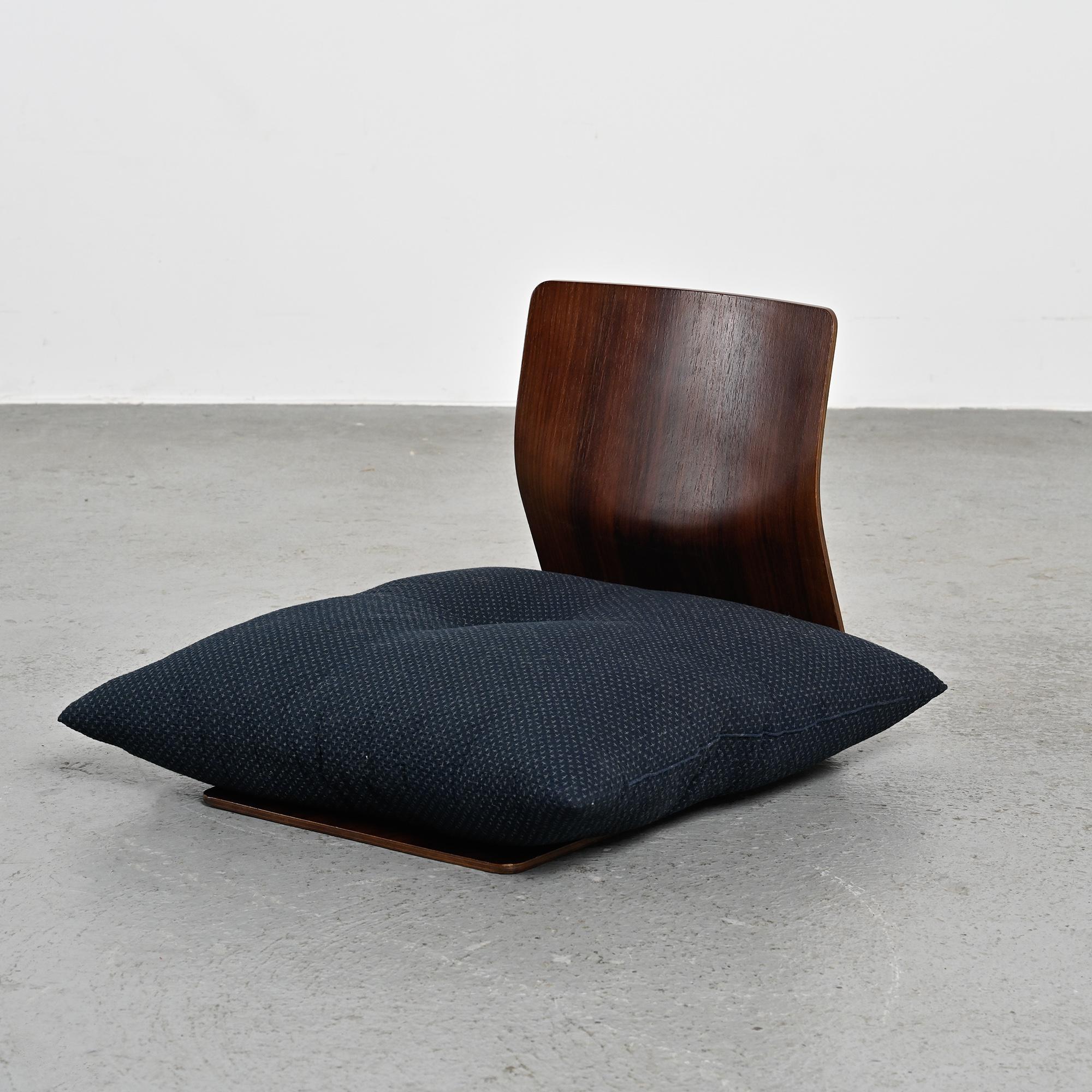 Zaisu chair model by Kenji Fujimori, Tendo Mokko edition, Japan 1963