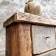 Antique workbench, chest of drawers, side table, bathroom furniture, 19th century
