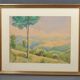 JL PONT (20th century) "Hilly Landscape" Signed watercolour