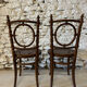 Paire de chaises de bistrot Fischel