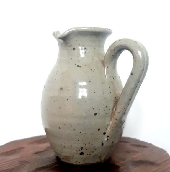 Vintage pyrite sandstone decanter
