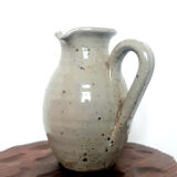 Carafe en grès pyrité vintage