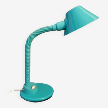 Pebble green Aluminor articulated desk lamp 1970.