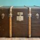 Ancient travel trunk