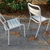 2 Chairs Tolix Garden Chairs