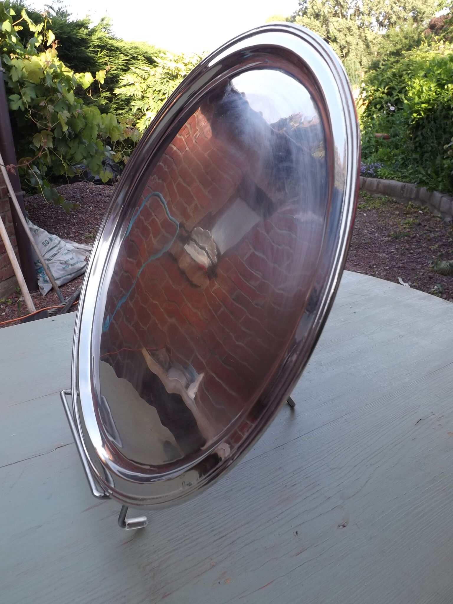 Flat flamant home interior silver vintage metal
