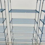 Set of 3 Rigidex iron storage locker shelves 1950s