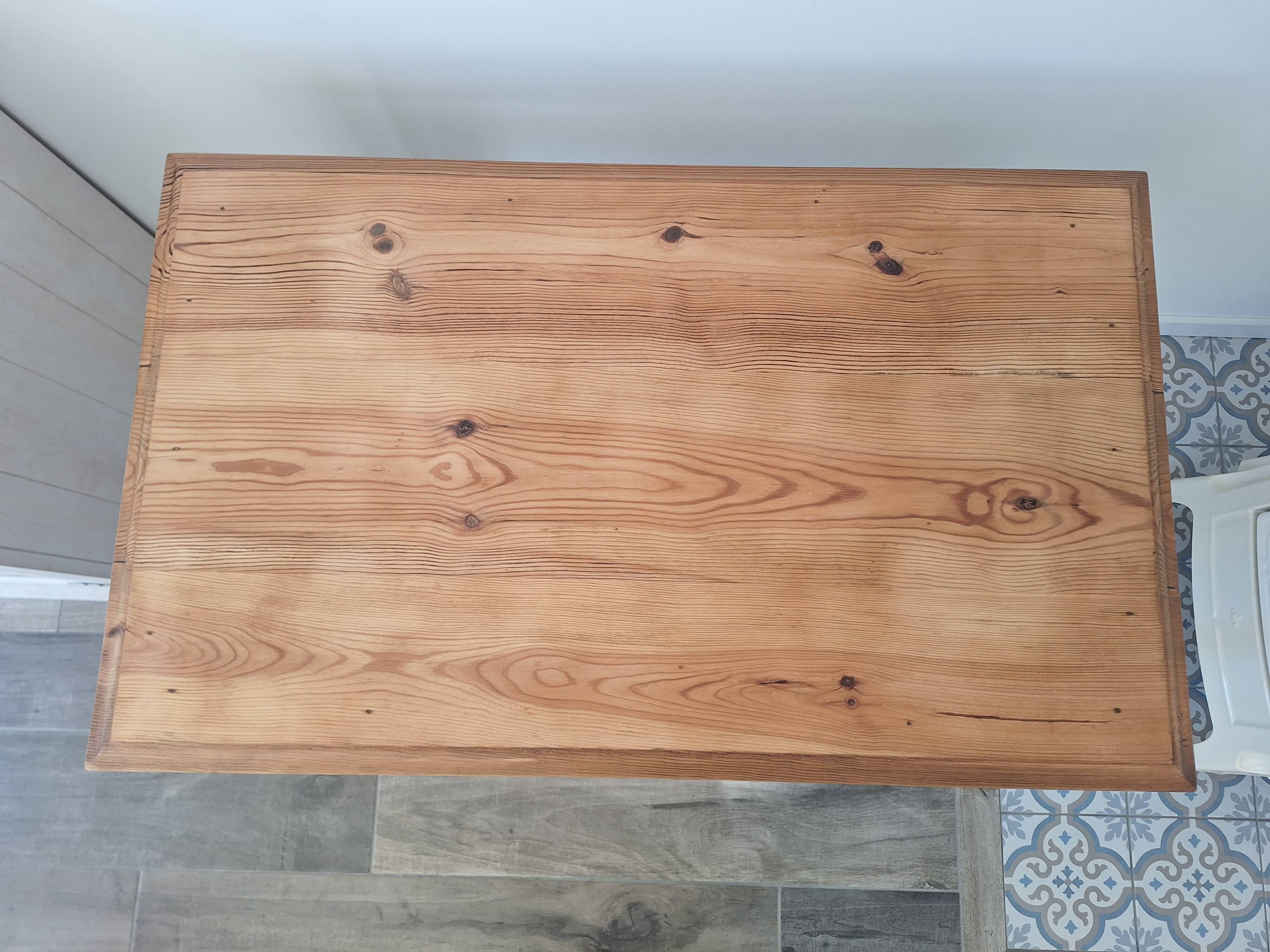 Vintage Country Farmhouse Desk / Console / Side Table