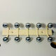 Space Age Metal Coat Rack 10 Balls Vintage 70s France