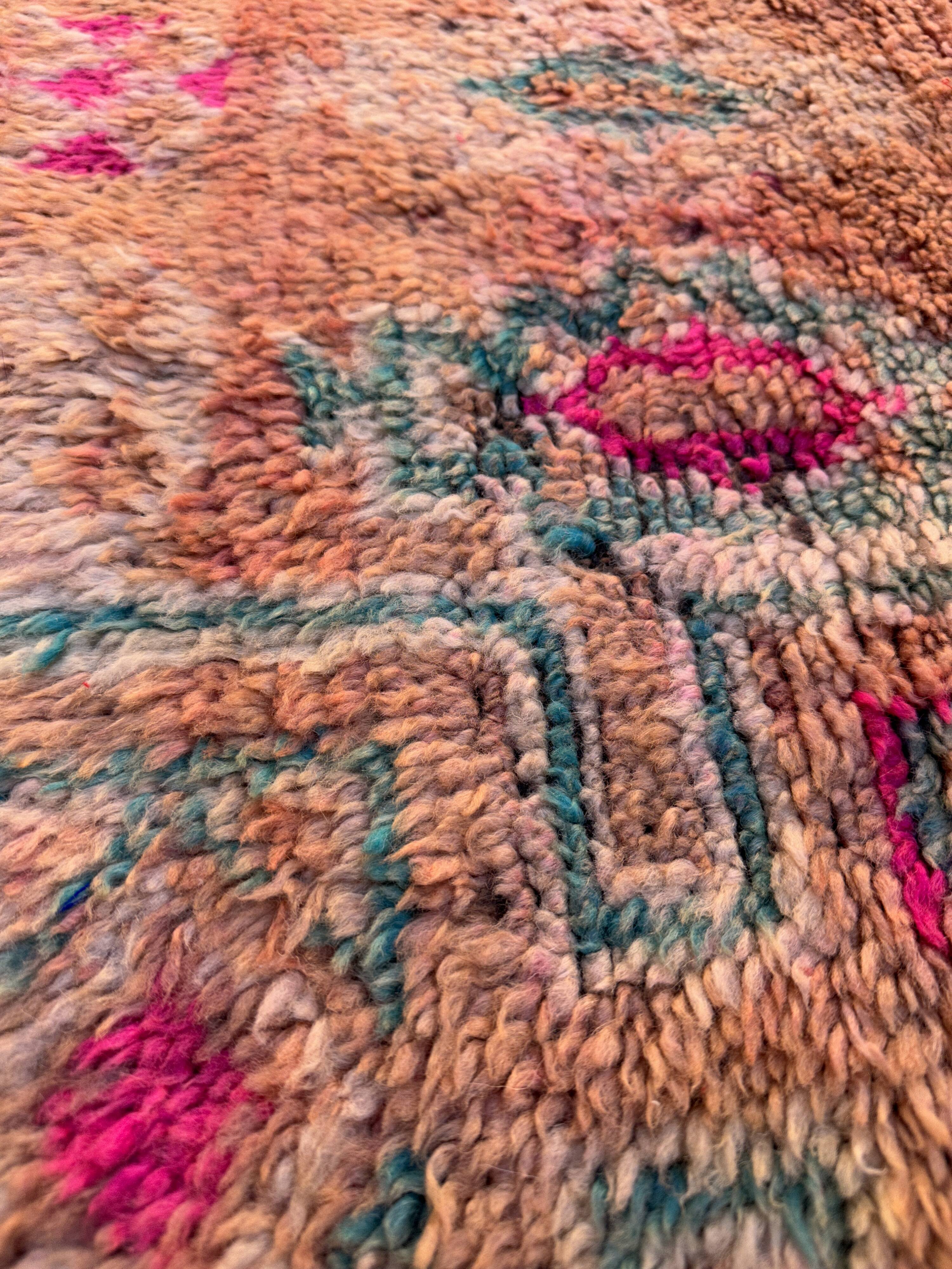 Tapis Marocain Boujad coloré - 328 x 191 cm