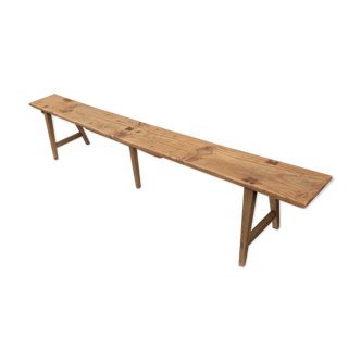 Ancien banc de ferme