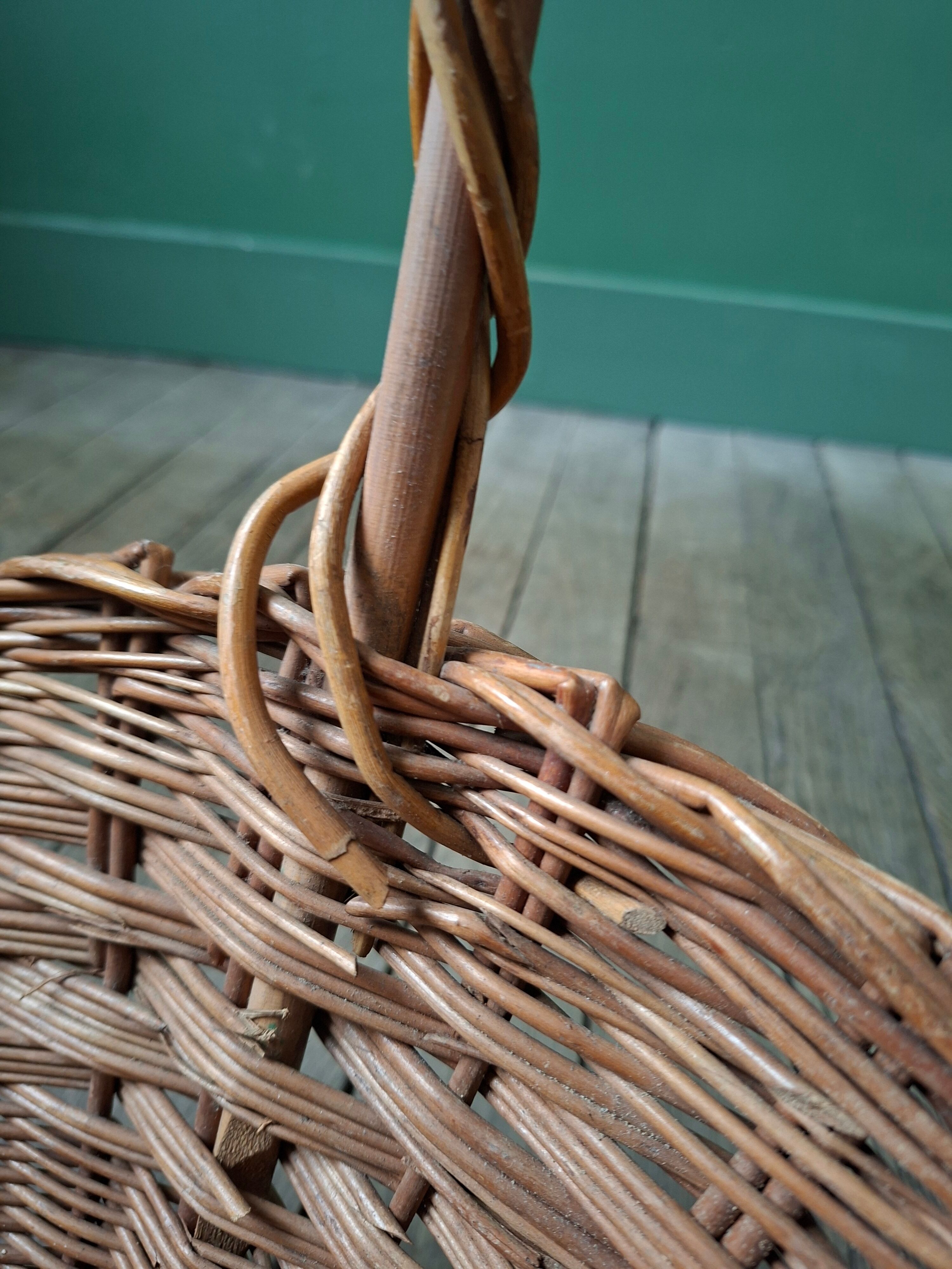 Willow flower basket