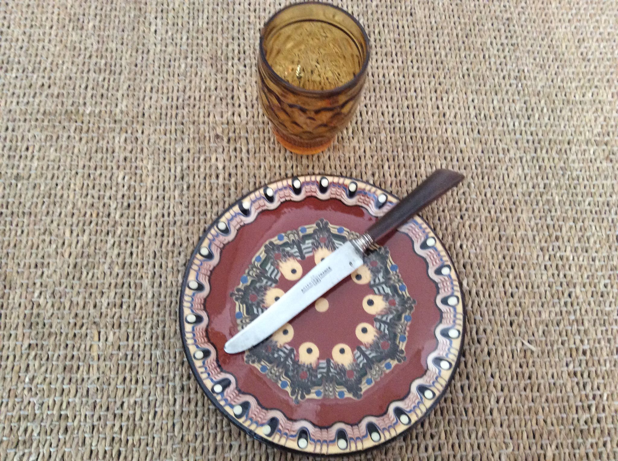 Série de 9  couteaux à fromage