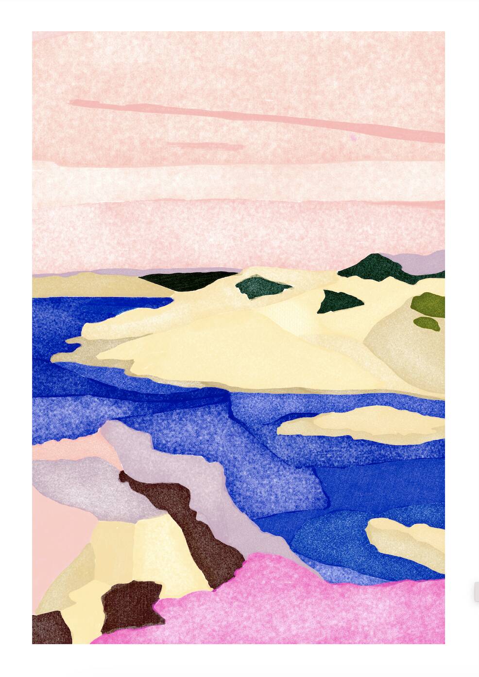 The island - Illustration A4