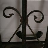 Grille en fer forgé