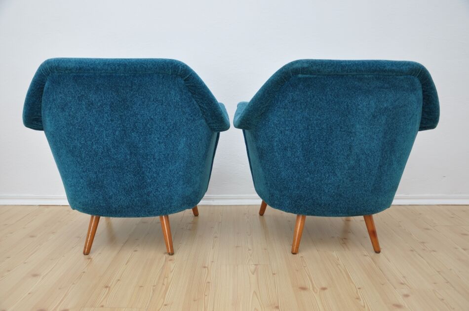 Superb pair of chairs 50 60 organic years