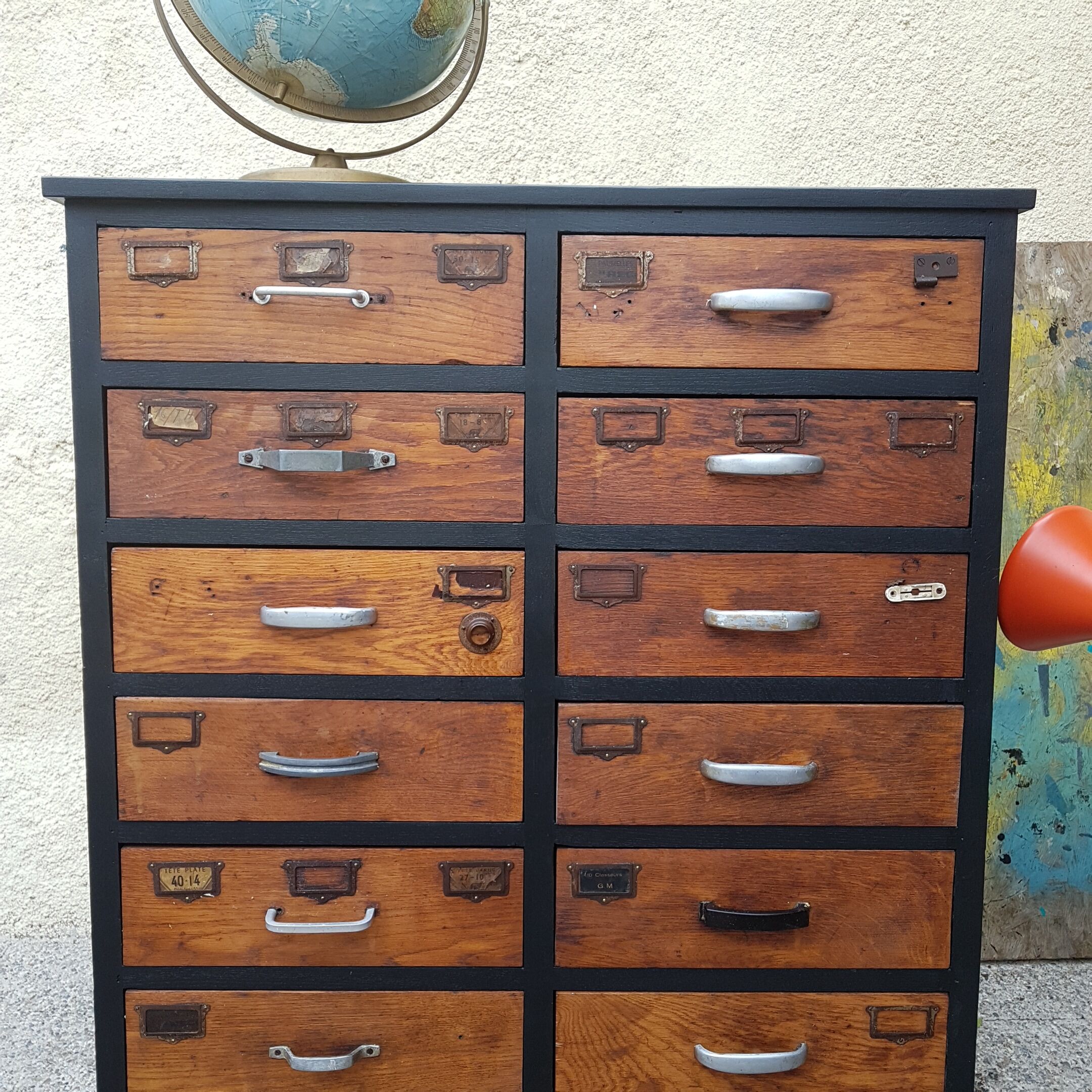 Meuble de métier d'atelier d'ebeniste