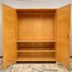 Two-door wardrobe designed by Mojmír Požár, Czechoslovakia, 1960s.