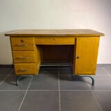 Teacher's desk and chair