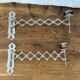 Accordion candle holders metal