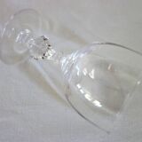 4 aperitif glasses in Sèvres crystal, Choiseul model