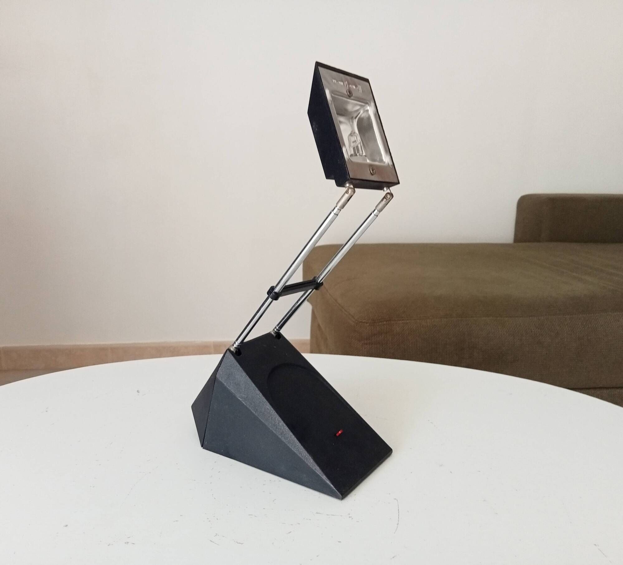 Telescopic desk lamp Fuder Memphis style 1980s