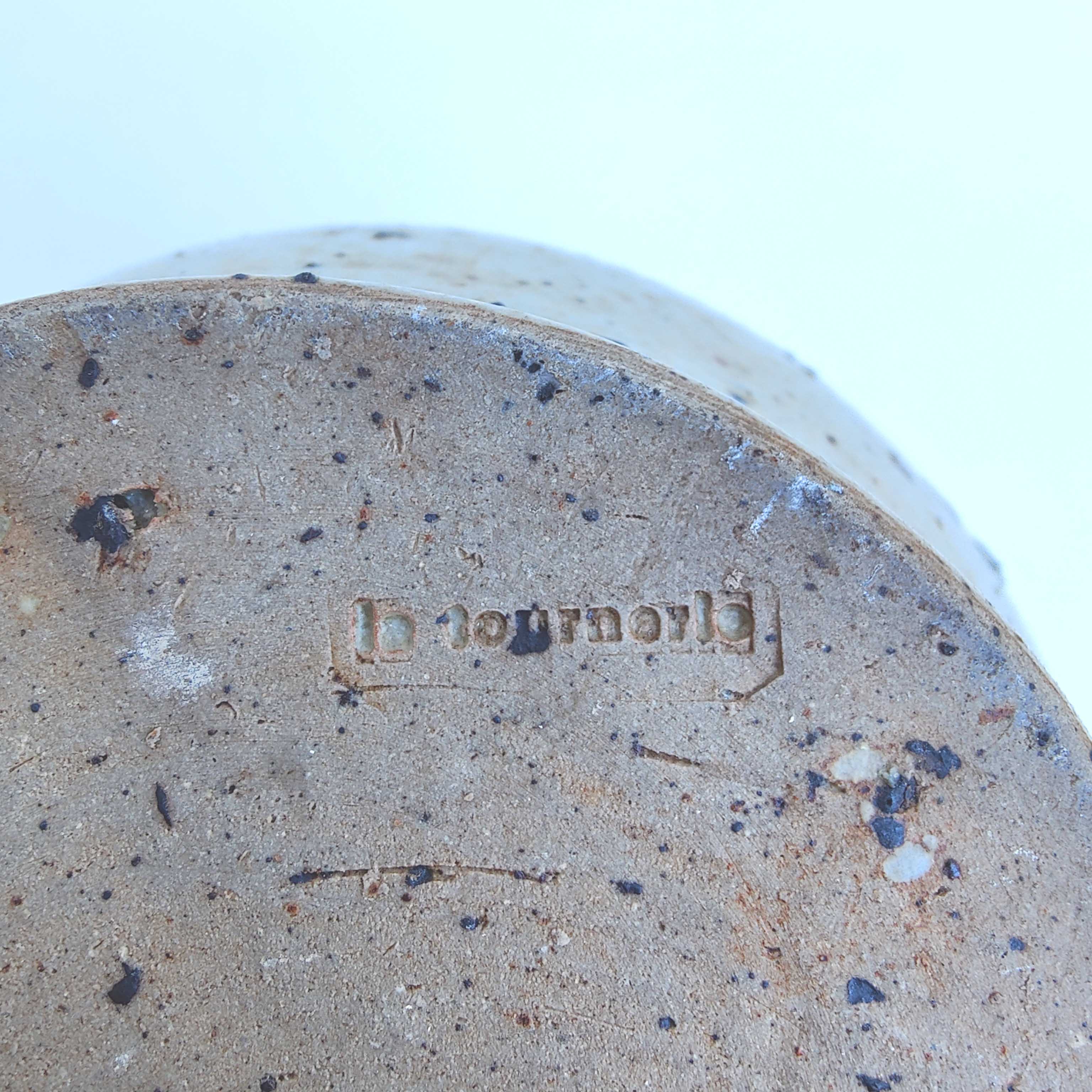 Sandstone vase signed the turnery