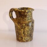 Pitcher or vase in glazed earthenware 1950