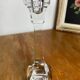 Pair of crystal candlesticks, Villeroy & Bosh