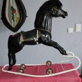 Trotting rocking horse