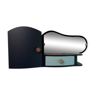 Vintage toilet wall cabinet