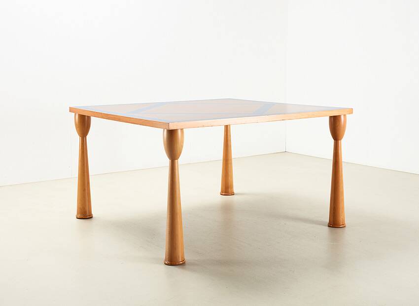 Ettore Sottsass Filicudi Dining Table for Zanotta Italy 1993