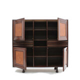 Stildomus design mahogany highboard 1960s