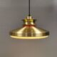 Hanging lamp from Danish Lyskær lighting, 1980s.