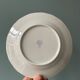 Series of 12 dessert plates in fine bohemian porcelain